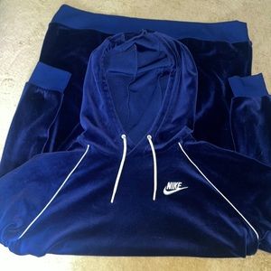 Nike royal blu dress/sweatshirt